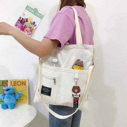 Crossbody Bag Shopper Handbag Fashion Good Quality Shoulder Canvas Bags 34*38 CM