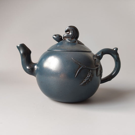 Chinese Yixing Purple Clay Teapot Tea Set Pot Zisha Ceramic Cute Decor Figurine