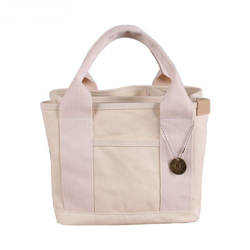Canvas Bag Handbag Ladies Shopping Bag Wallet Purse Pouch Polyester Shoulder Bag