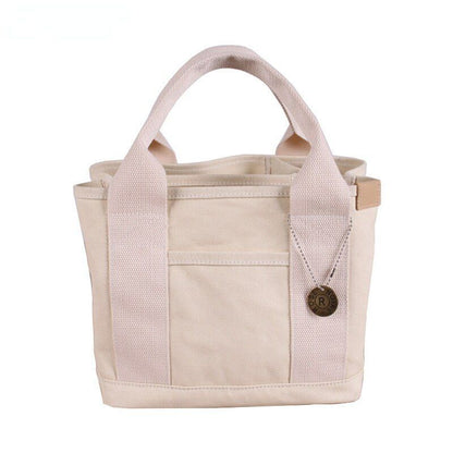 Canvas Bag Handbag Ladies Shopping Bag Wallet Purse Pouch Polyester Shoulder Bag