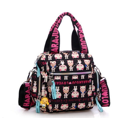 Woman Shoulder Bag Cowboy Bag Baby Handbag Oxford Cloth Messenger Bag
