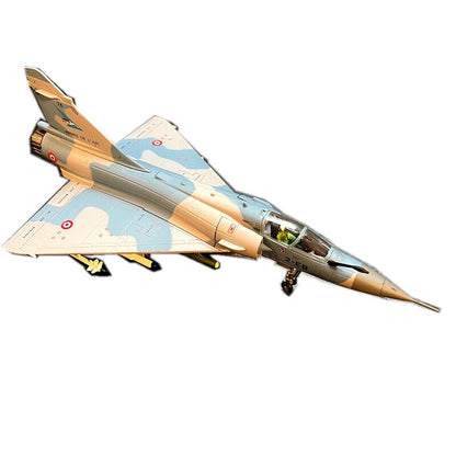 1:100 French Phantom 2000 Fighter Metal Model with Weapons
