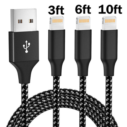 Fast Charger Cable Heavy Duty For iPhone 13 12 11 X XR 8 Charging Cord wholesale