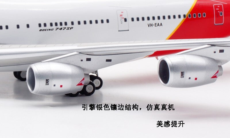 1:200 32CM InFlight AUSTRALIA ASIA BOEING 747SP Passenger Airplane Diecast Model