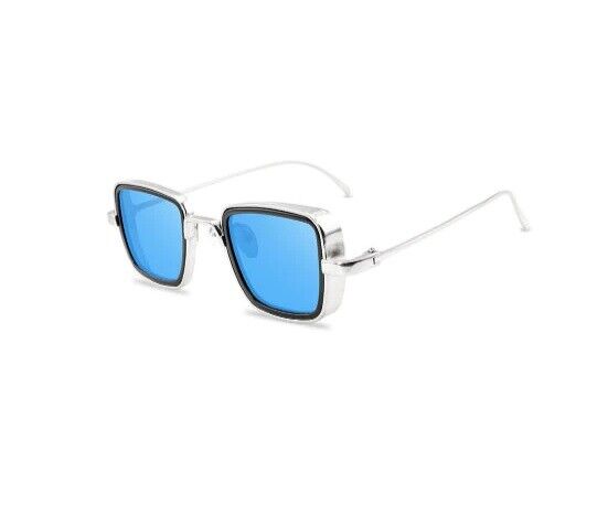 Vintage Steampunk Sunglasses Men Retro Metal Square Eyewear Trendy Fashion Shade
