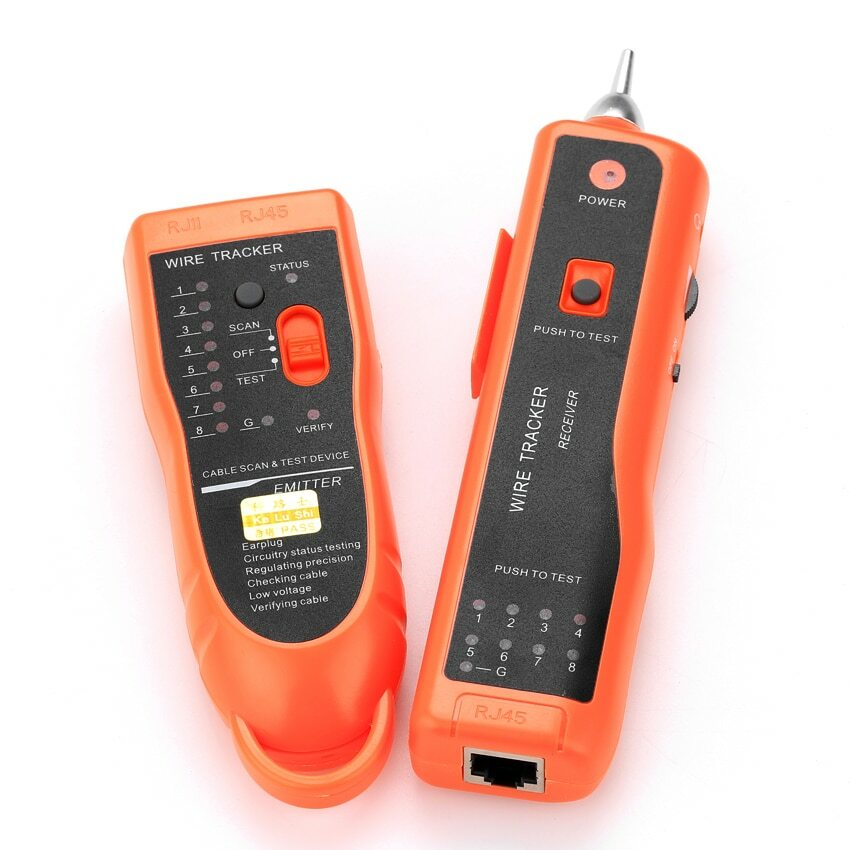 Diagnose Tester XQ-350 for UTP STP Cat5 Cat6 RJ45 LAN Network Cable Line Finder