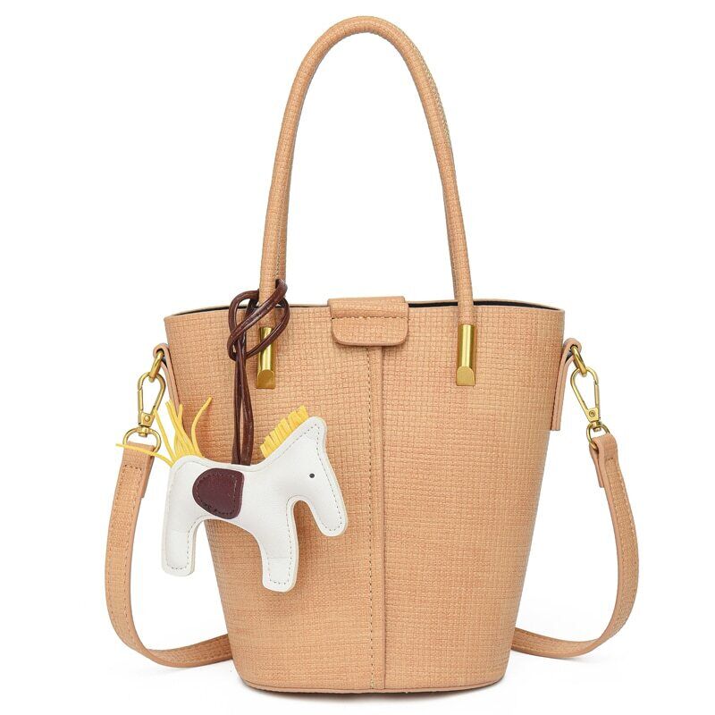 2piece/set Cowhide Women's Handbags Ladies Tote Women Shoulder Crossbody Bag