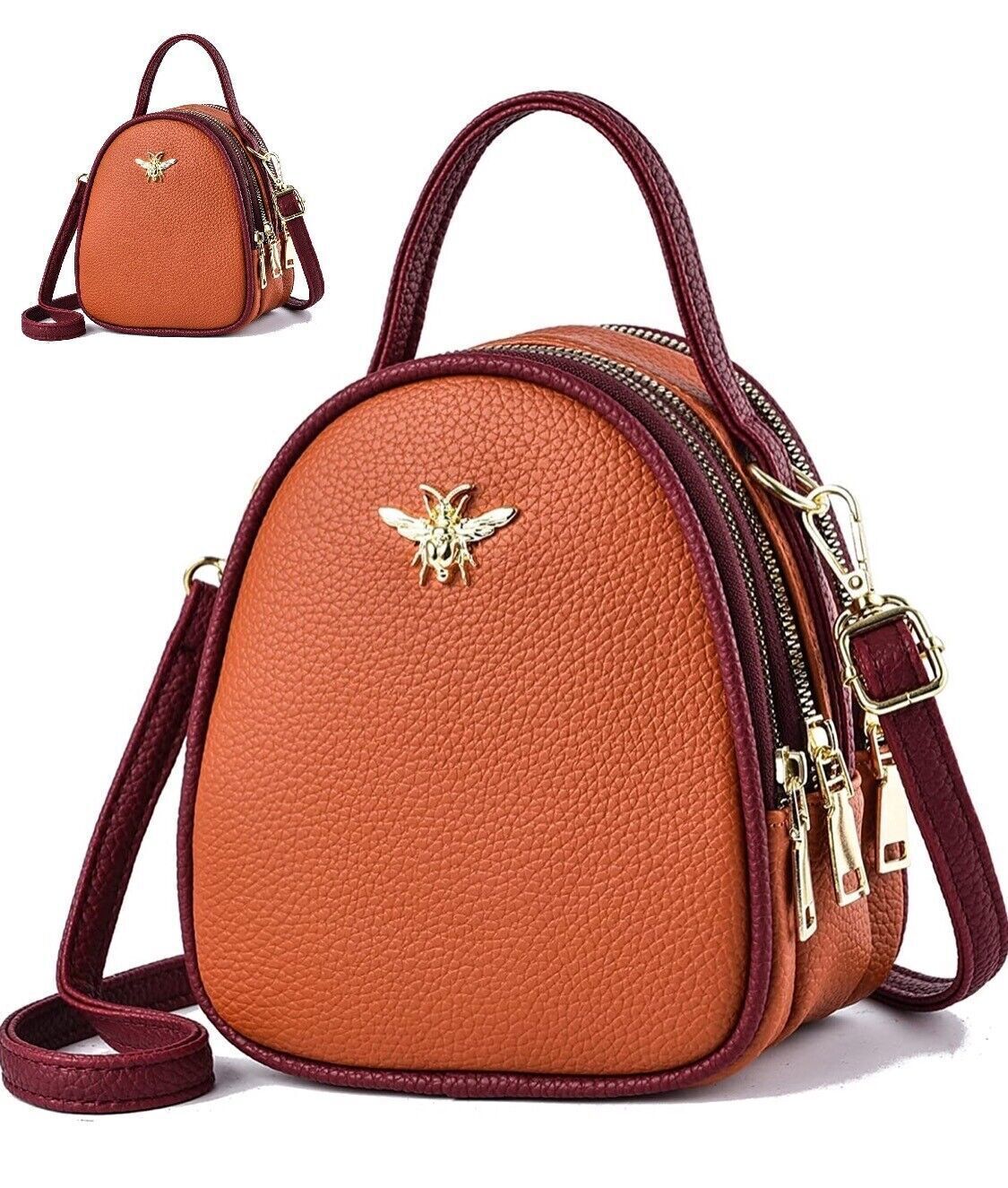 Women Shell Handbag Shoulder Crossbody Bag PU Satchel Quilted Purse Tote Gift