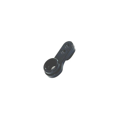 Black Aluminum Steering Gear Arm Servo for FMS 1/24 Power Wagon FCX24 RC Car r