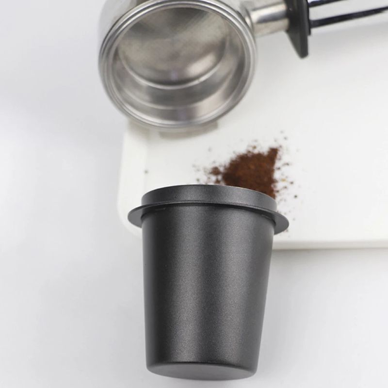 Coffee Dosing Cups Stainless Steel 51 53 58mm Sniffing Mugs For Espresso Machine