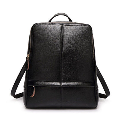 Fashion Backpack School Style Leisure Travel Softback Zipper Bags Red Purse 1 PC