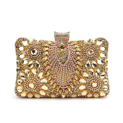 Green Tassel Women Evening Bags Shoulder Handbags For Party Holder Purse