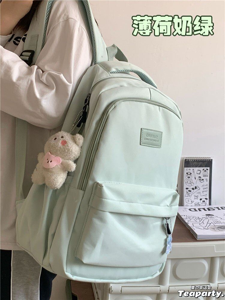 Polyester Backpack 30*44 CM Fashion Students School Bags Laptop Traveling Purse