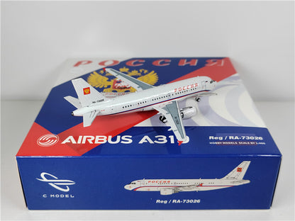 C Model Russian Special Flight Team for Airbus A319 RA-73026 1:400 Pre-built
