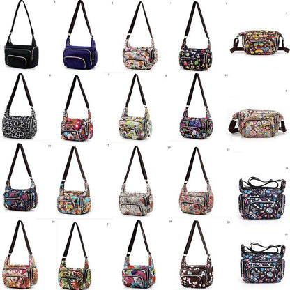 Messenger Crossbody Bag Summer Fashion Print Handbag Casual Bag 25*12*22 CM 1PC