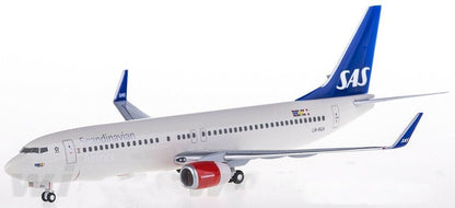 1:200 Hogan SAS Scandinavian Airlines BOEING 737-800 Airplane ABS Plastic Model