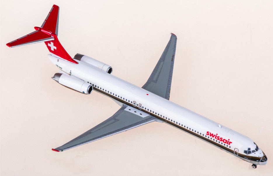1:400 Phoenix Swissair MD-81 HB-INN Airplane Diecast Aircraft Plane Model