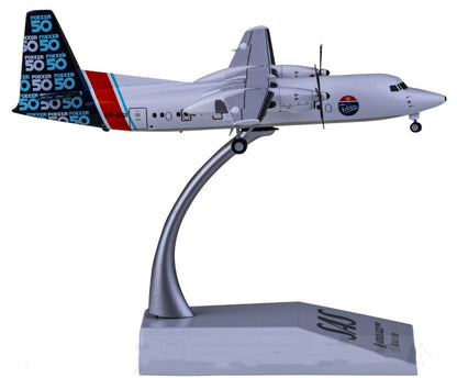 1:200 JC Wings FOKKER 50 Passenger Aircraft Diecast Plane Airplane Model