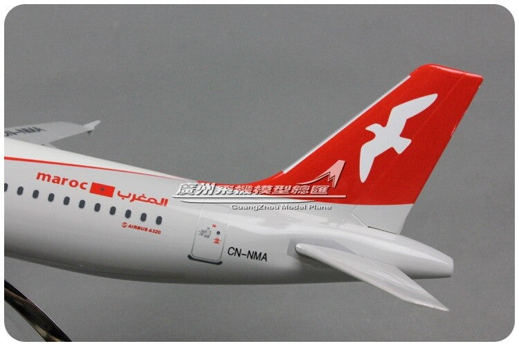 47CM Air Arabia AIRBUS A320 CN-NMA Passenger Airplane Resin Aircraft Plane Model