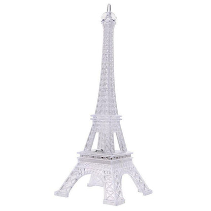 Night Light Mini Eiffel Tower LED Color Changing Lamps Home Miniatures Figurines