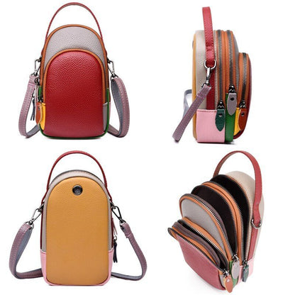 Women Handbag Leather Shoulder Bag Fashion Messenger Purse Soft Wallet Polyester