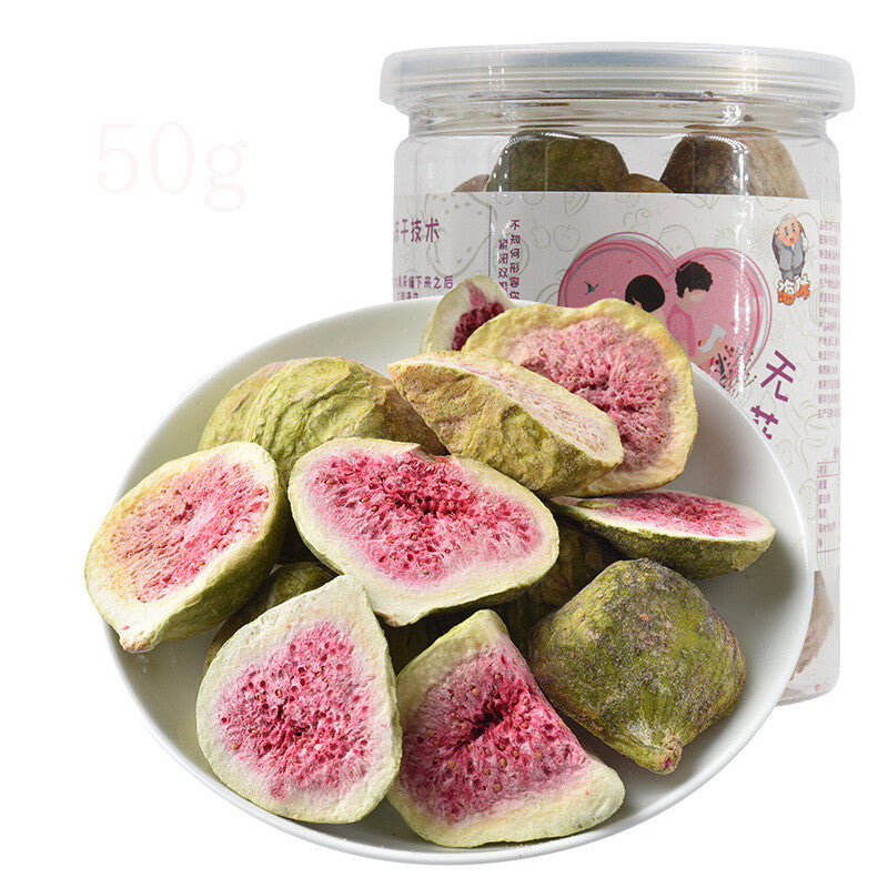 Premium Freeze Dried Figs Dried Fruit Crispy Snacks 50g/250g Baked Raw Materials