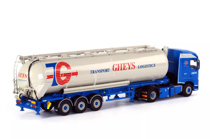 1:50 WSI Gheys FH4 GL 4x2 Container Tank Truck BULKTRAILER TIPPER Diecast Model