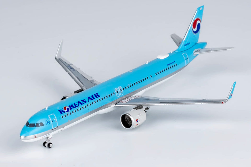 1:400 NG Model KOREAN AIR AIRBUS A321neo Passenger Plane Diecast Aircraft Model