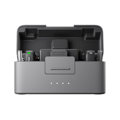 DJI Mic Mini (2 TX + 1 RX + Charging Case) Wireless Microphone for iPhone/Camera
