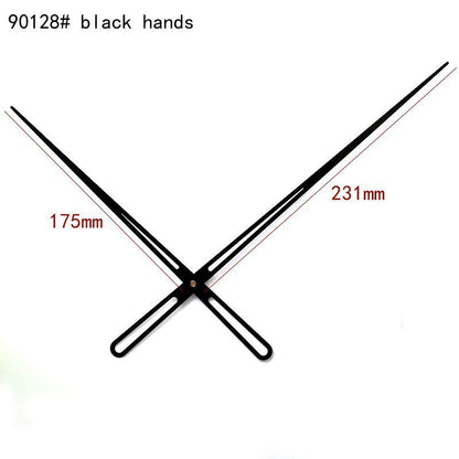 Wall Clock Parts Metal Round Hole High Torque Movement Long Hands Kits Accessory