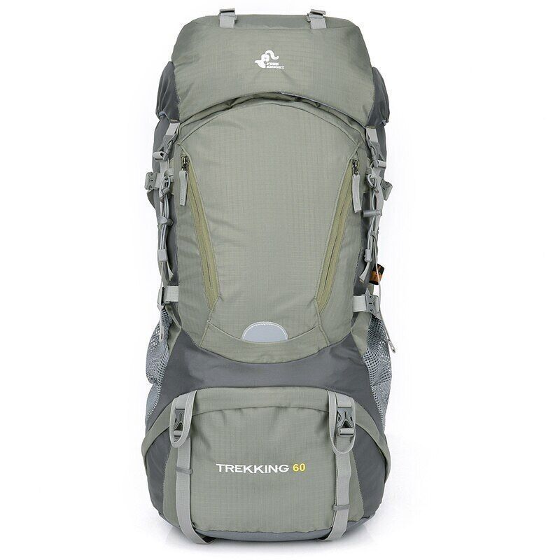 60L Frame Hiking Backpack Camping Trekking Bag Travel Backpack