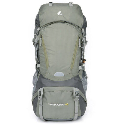 60L Frame Hiking Backpack Camping Trekking Bag Travel Backpack