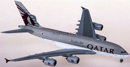 for JC Wings for Qatar for Airbus A380 A7-APG 1:400 Airplane Pre-built Model