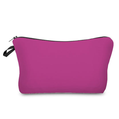 Heat Transfer Cosmetic Bags Toiletry Purse Waterproof Makeup Organizer Storage