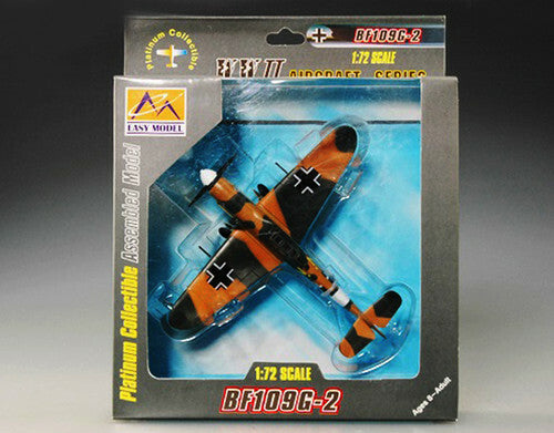 Easy Model BF-109G-2 1II. /JG53 1943 Tunisia 1/72 finished plane model aircraft