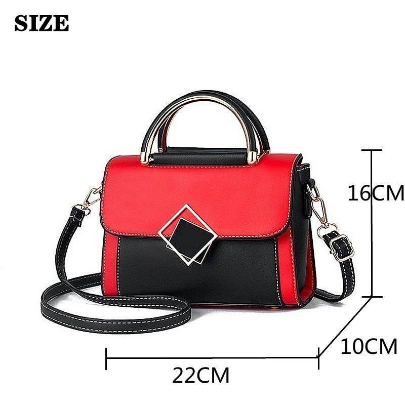 Shoulder Bag Fashion Color Contrast Small Square Bag High Quality 1 Shoulder Bag
