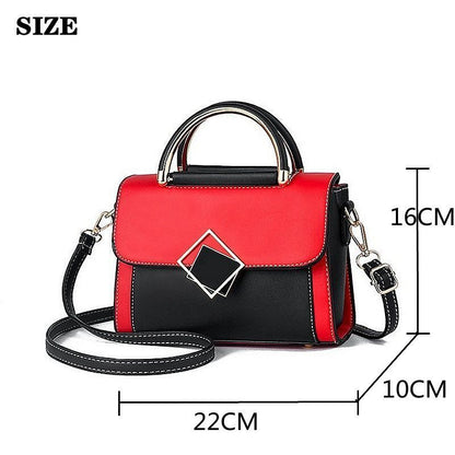 Shoulder Bag Fashion Color Contrast Small Square Bag High Quality 1 Shoulder Bag