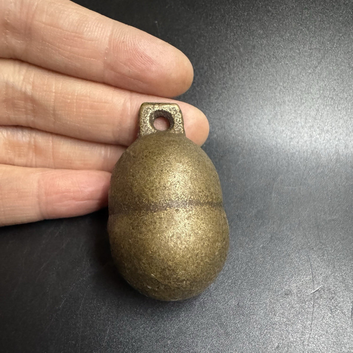 Pure Brass Gourd Bell Pendant Lucky福禄 Copper Bell Charm Wind Chime Ornament