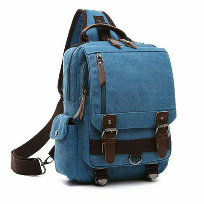 Canvas Backpack Men Travel Back Pack Shoulder Bag Women Laptop School Bags