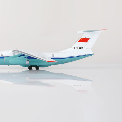 1:200 SQ Wings China United Airlines Il-76 B-4037 Airplane Diecast Plane Model