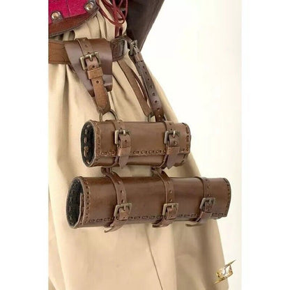 Medieval Sword Belt Waist Scabbard Holder Men Larp Knight Weapon Costume Cosplay