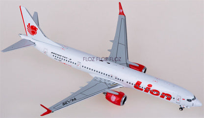 for NG Models for Lion Air for Boeing 737 MAX 9 PK-LRF 1:400 Airplane Model