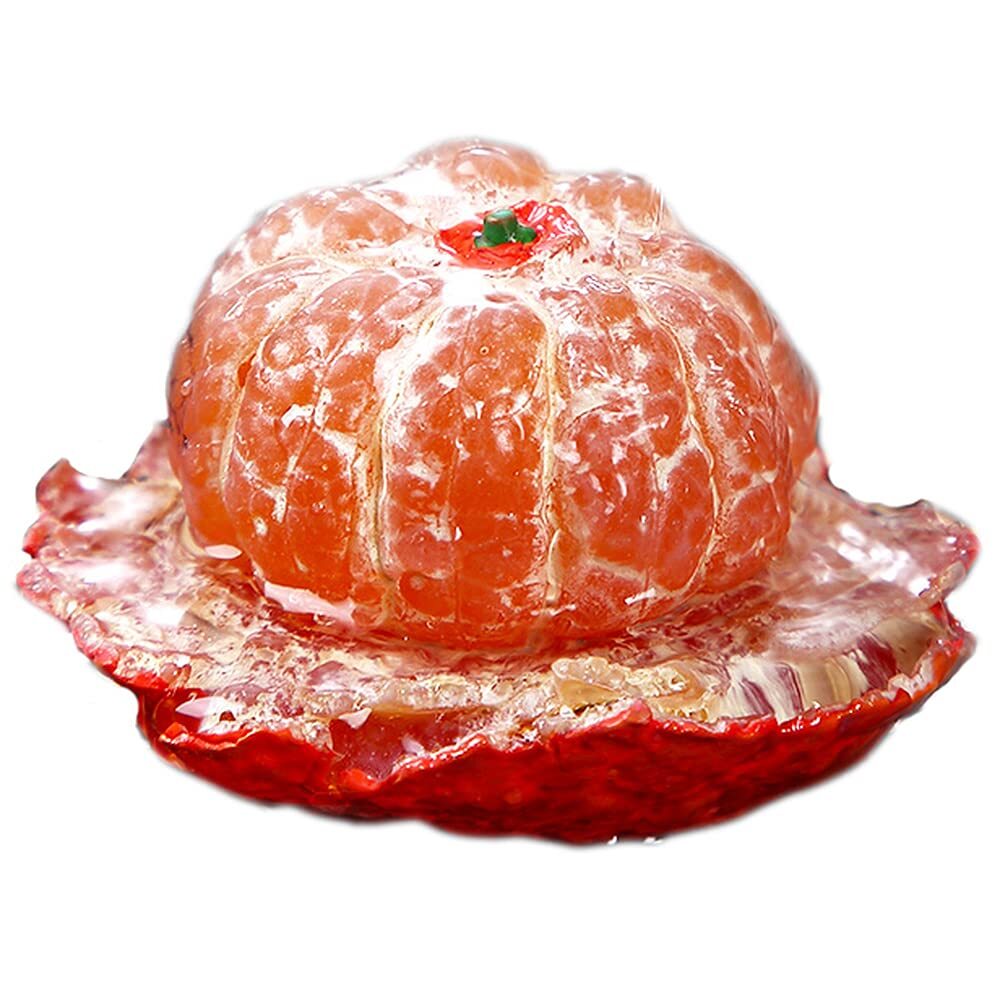 6.5cm Color Changing Oranges Tea Pet Ornaments Home Tea Set Tea Zen Ornaments