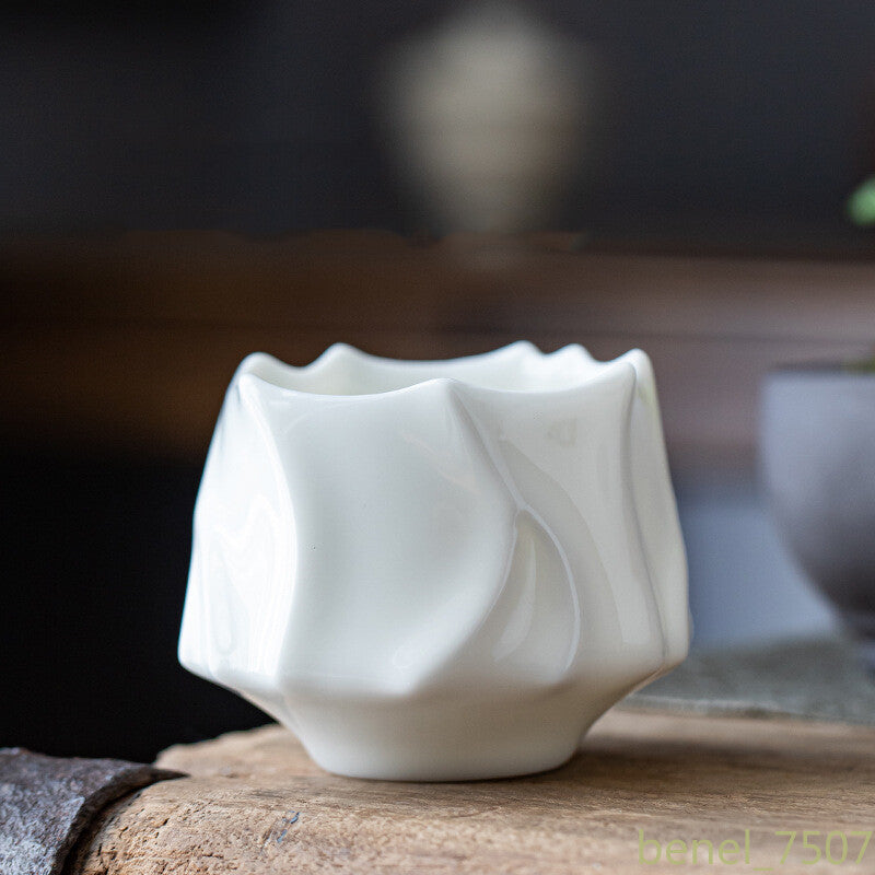 Chinese Suet Jade Porcelain Mountains A Tea Cup Set Cups Beautiful Teaware Set