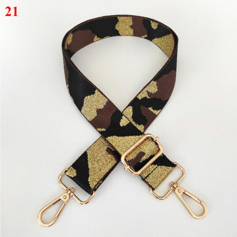 Camouflage Print Bag Shoulder Strap Handbag Replacement Adjustable Belt Handle ⊰