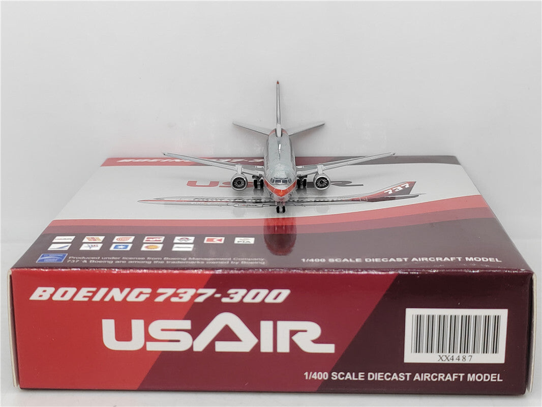 1:400 JC Wings USAIR B737-300 Passenger Airplane Diecast Aircraft Model