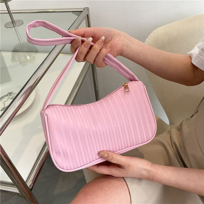 Vintage Handbags Exquisite Underarm Bag Shoulder Purse Zipper Handbag Clutch 1PC