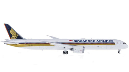 1:400 JC Wings SINGAPORE AIRLINES BOEING 787-10 Passenger Airplane Diecast Model