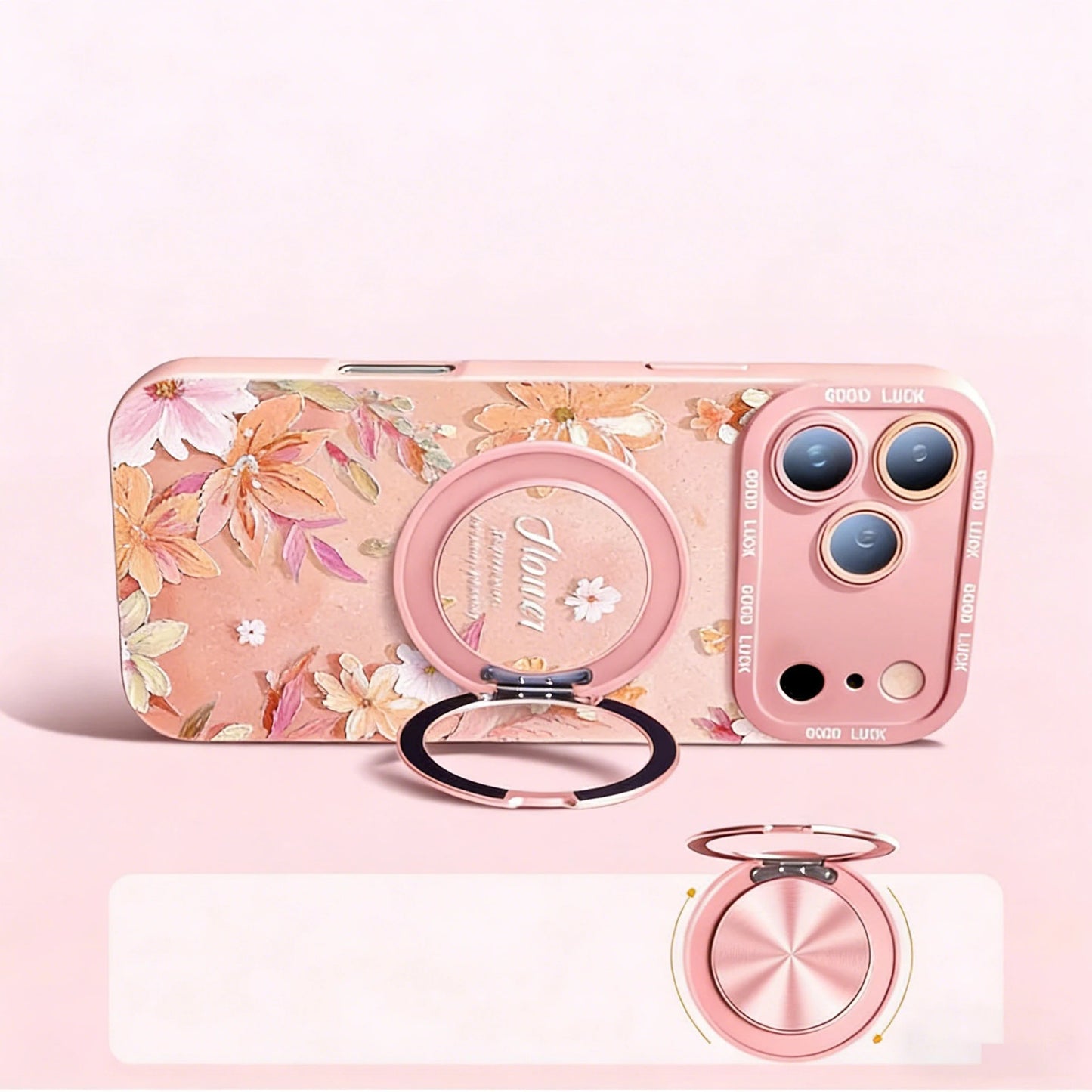 360° Rotating Stand Magnetic Phone Case for iPhone 17 ProMax/15/16/14 Phone Case