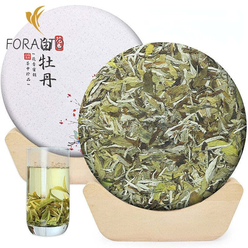300G Fuding New White Tea White Peony Fragrance White Tea Cake Spring Flower Tea -